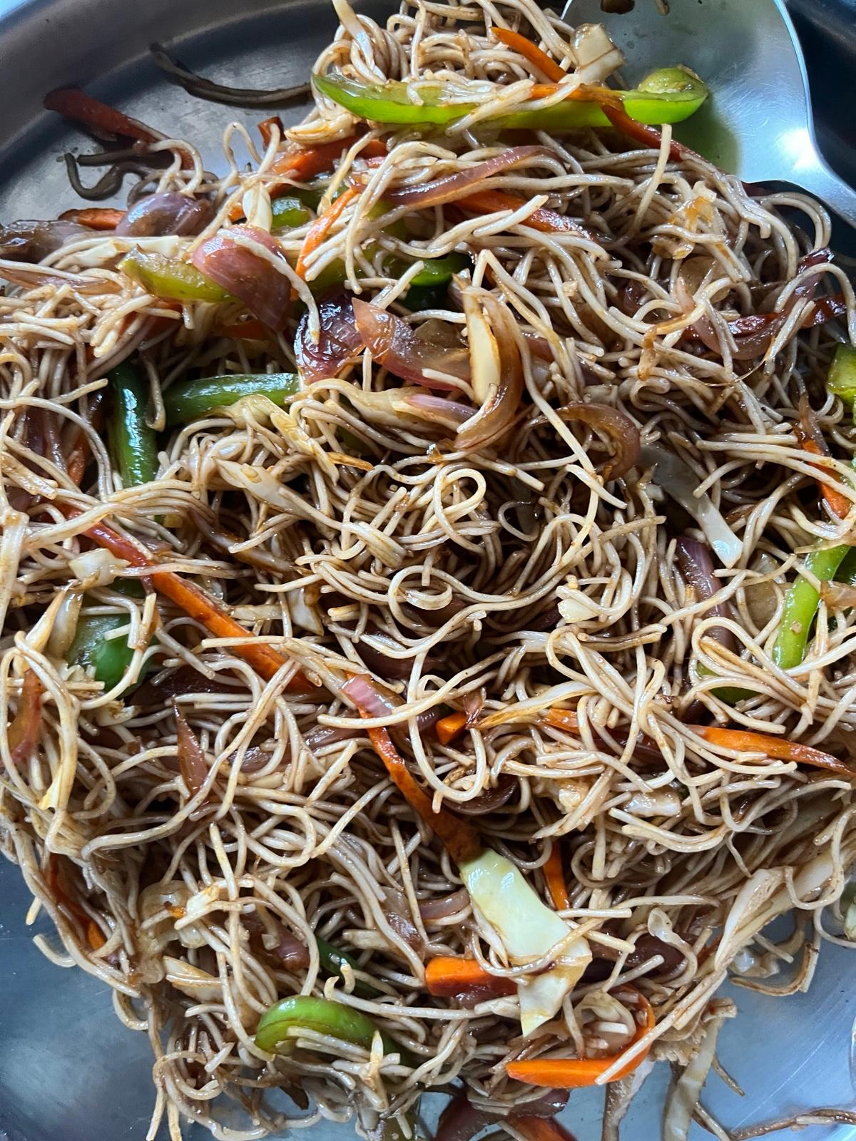 Interval Cut Noodles