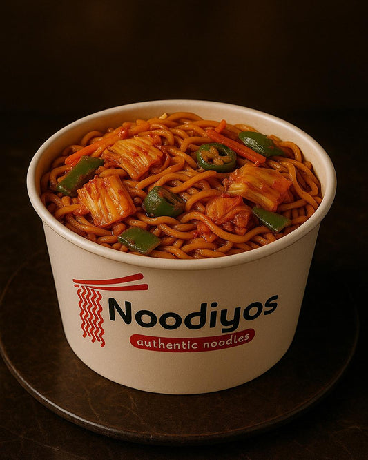 Korean Kimchi Noodles
